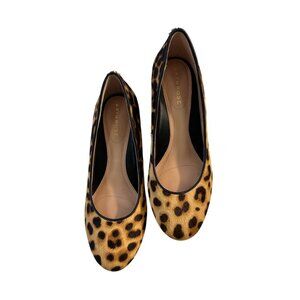 Taryn Rose Womens Ricki Animal Print Calf Hair Pumps Shoes 6.5B